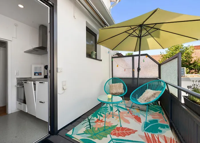 公寓 Cozy - Lage - Kingsize Betten - Parkplatz - Balkon - Netflix 阿沙芬堡